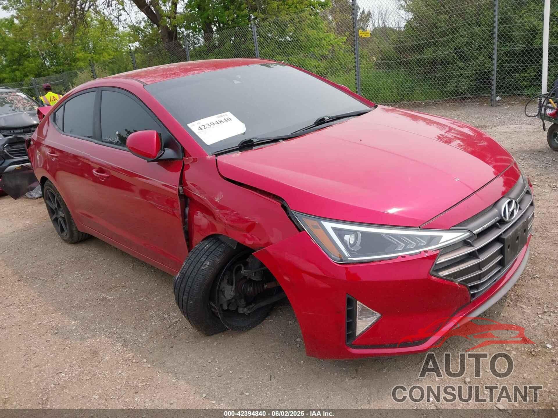 HYUNDAI ELANTRA 2020 - 5NPD84LF6LH566205