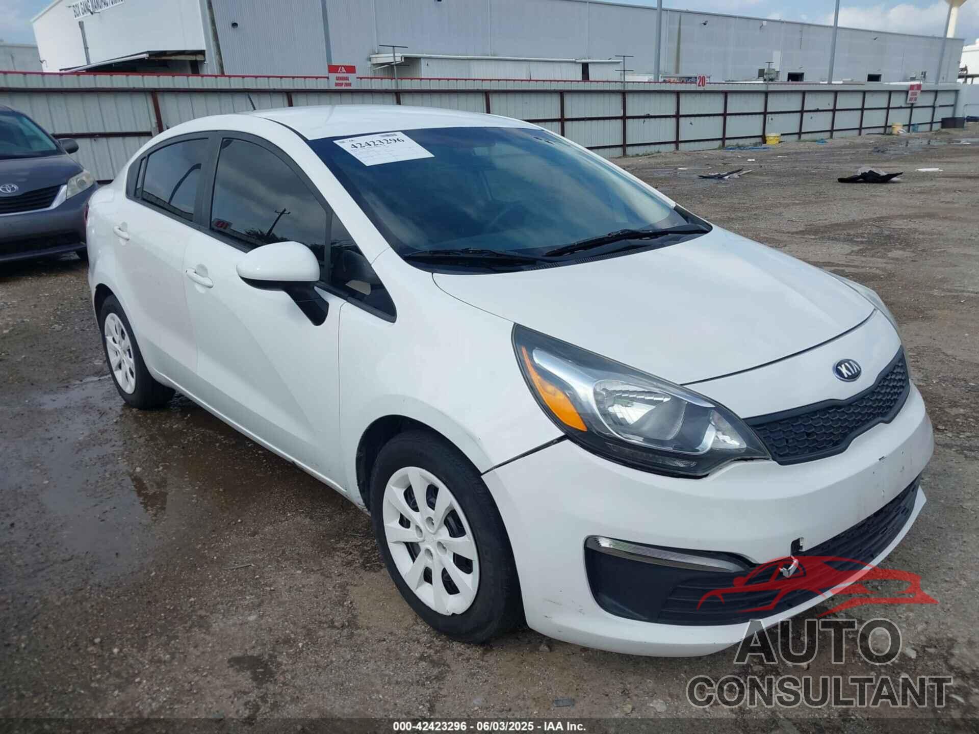 KIA RIO 2016 - KNADM4A30G6647363