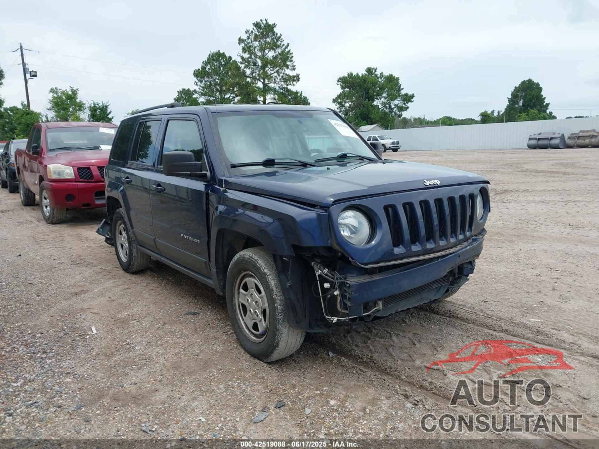 JEEP PATRIOT 2016 - 1C4NJRBB9GD690212
