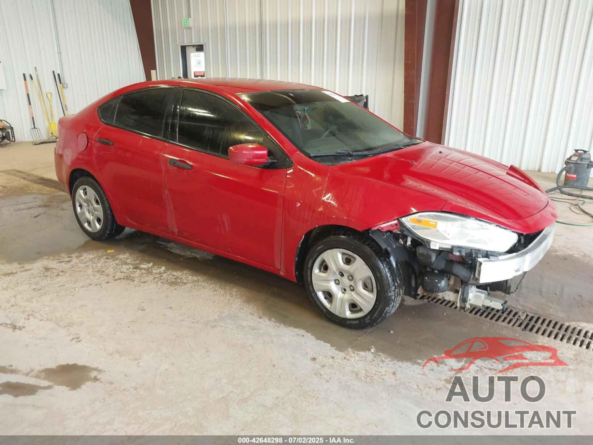 DODGE DART 2013 - 1C3CDFAA6DD211332