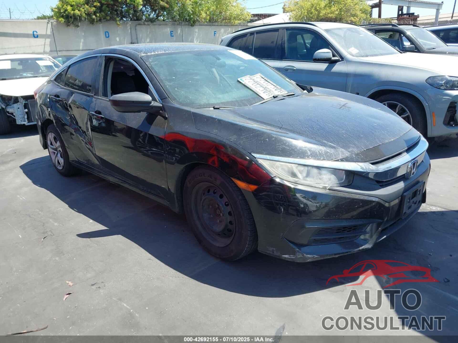 HONDA CIVIC 2017 - 19XFC2F50HE211346