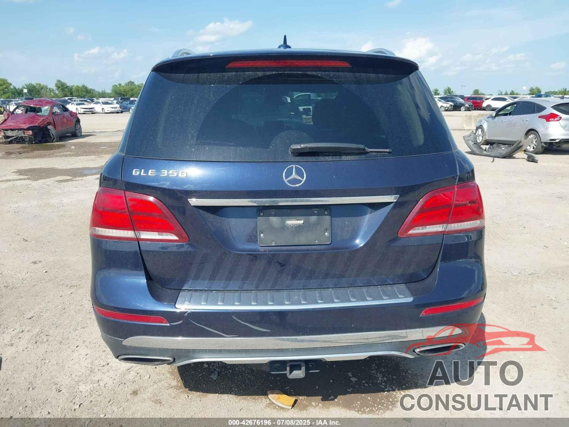 MERCEDES-BENZ GLE 350 2016 - 4JGDA5JB3GA637301