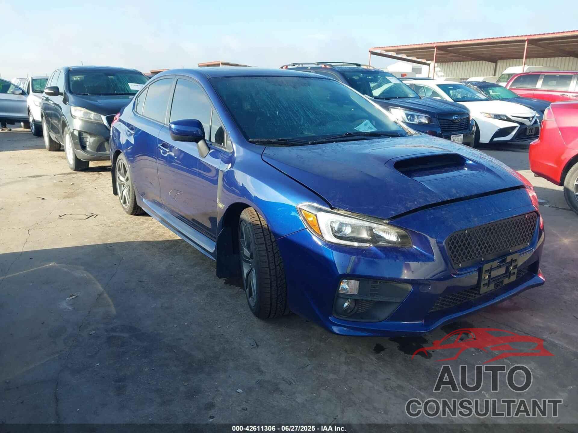 SUBARU WRX 2016 - JF1VA1J64G9822520
