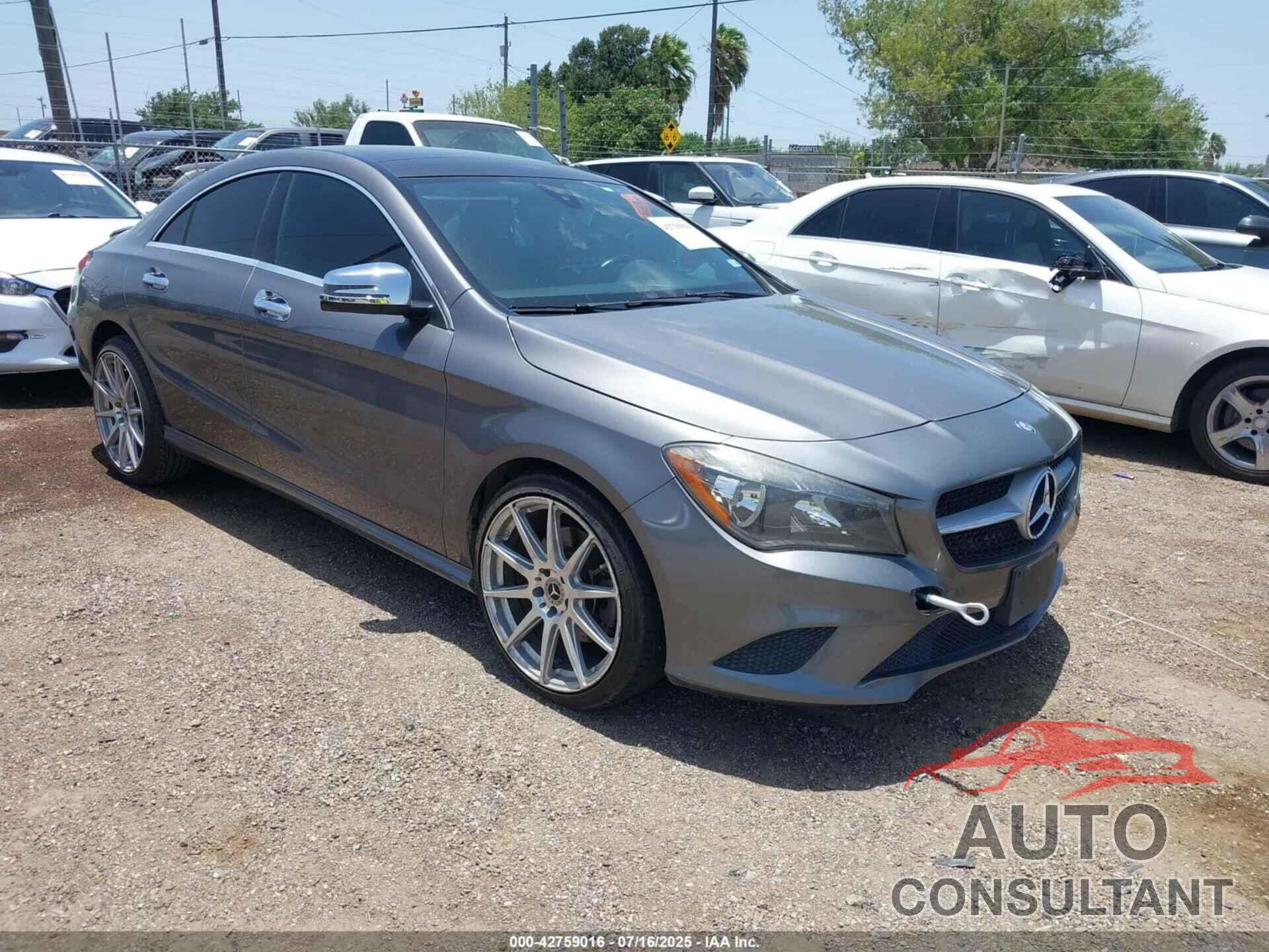 MERCEDES-BENZ CLA 250 2016 - WDDSJ4EB5GN384545