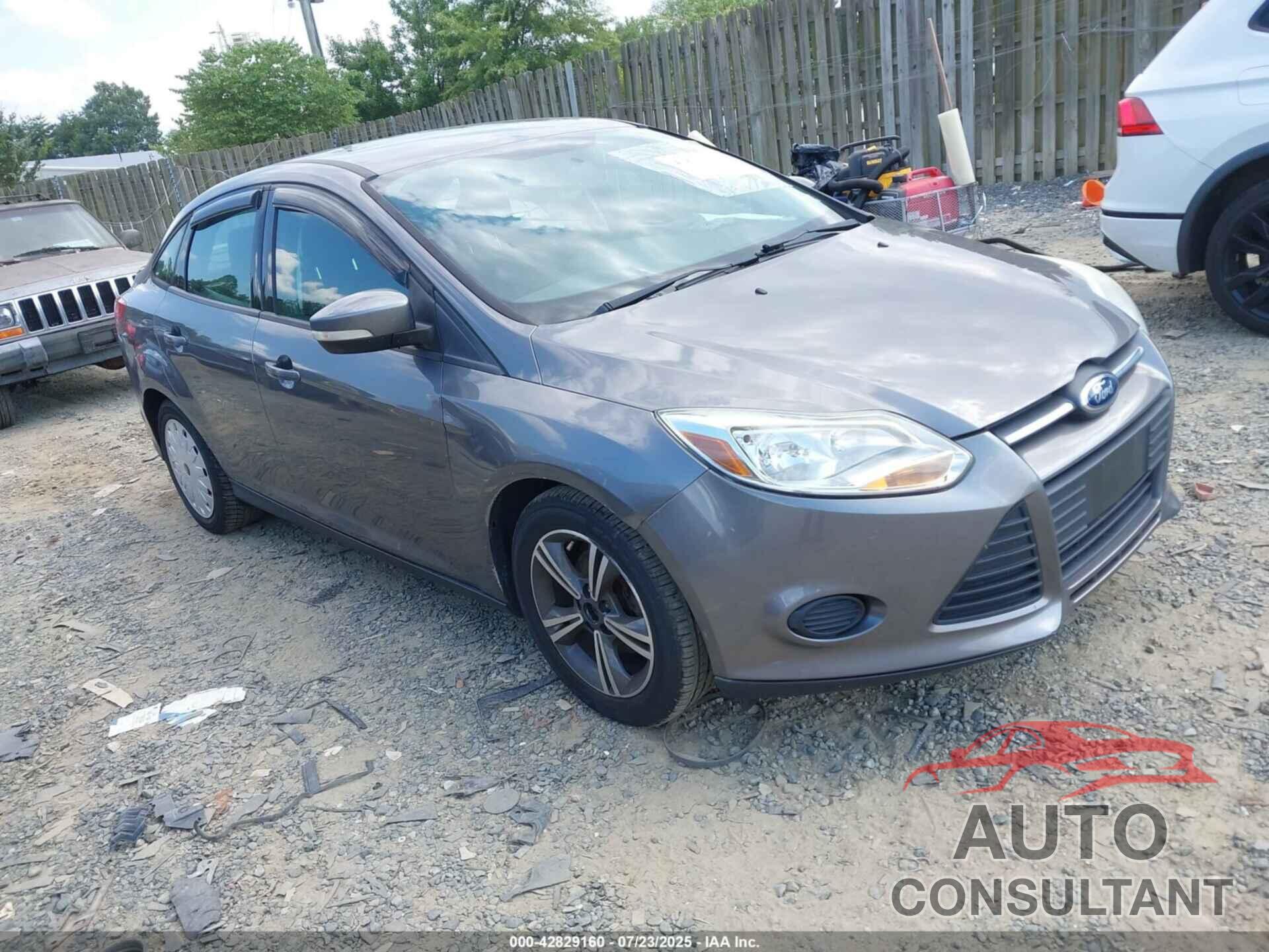 FORD FOCUS 2013 - 1FADP3F2XDL370079