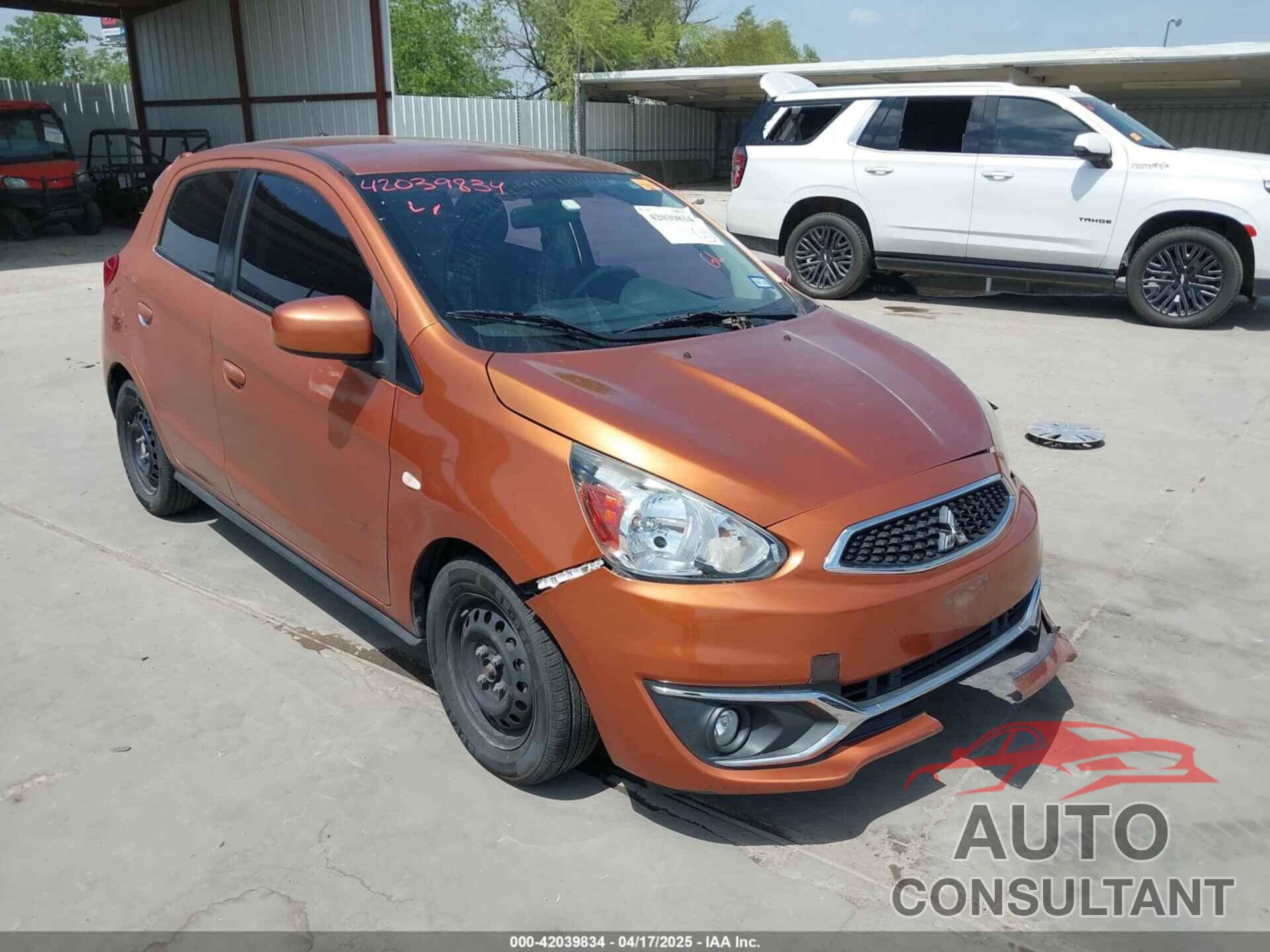 MITSUBISHI MIRAGE 2018 - ML32A3HJ5JH007519