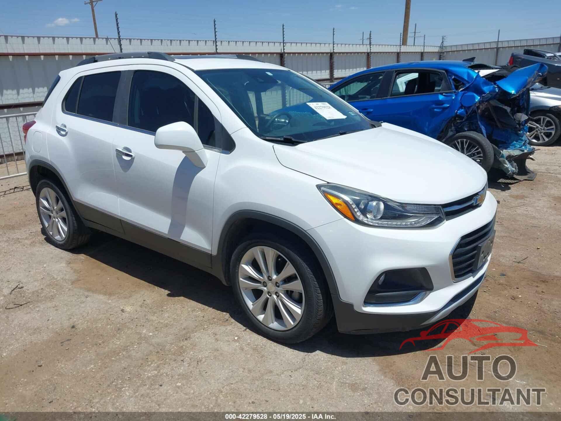 CHEVROLET TRAX 2018 - 3GNCJMSB1JL168886