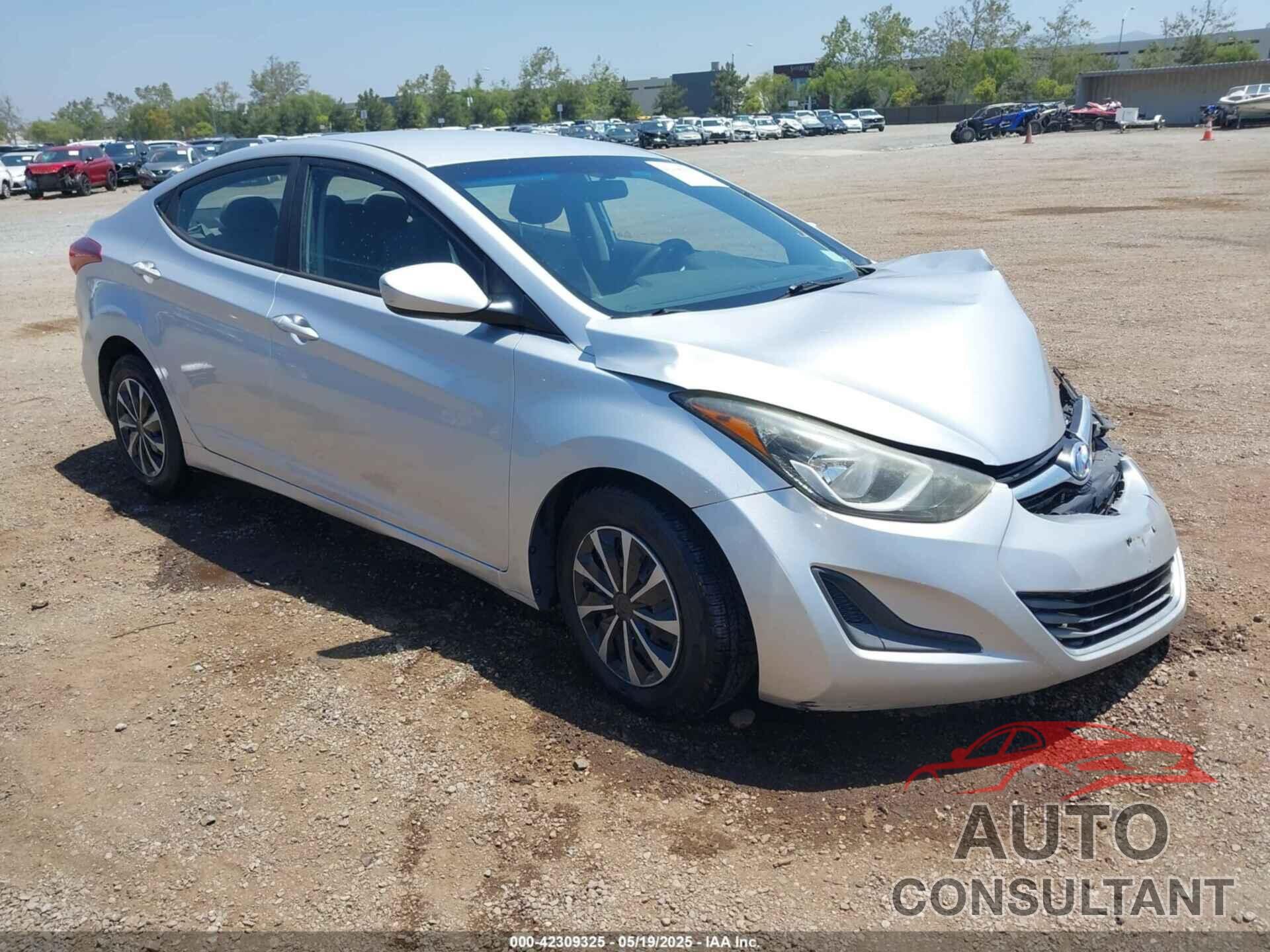 HYUNDAI ELANTRA 2016 - 5NPDH4AE0GH718348