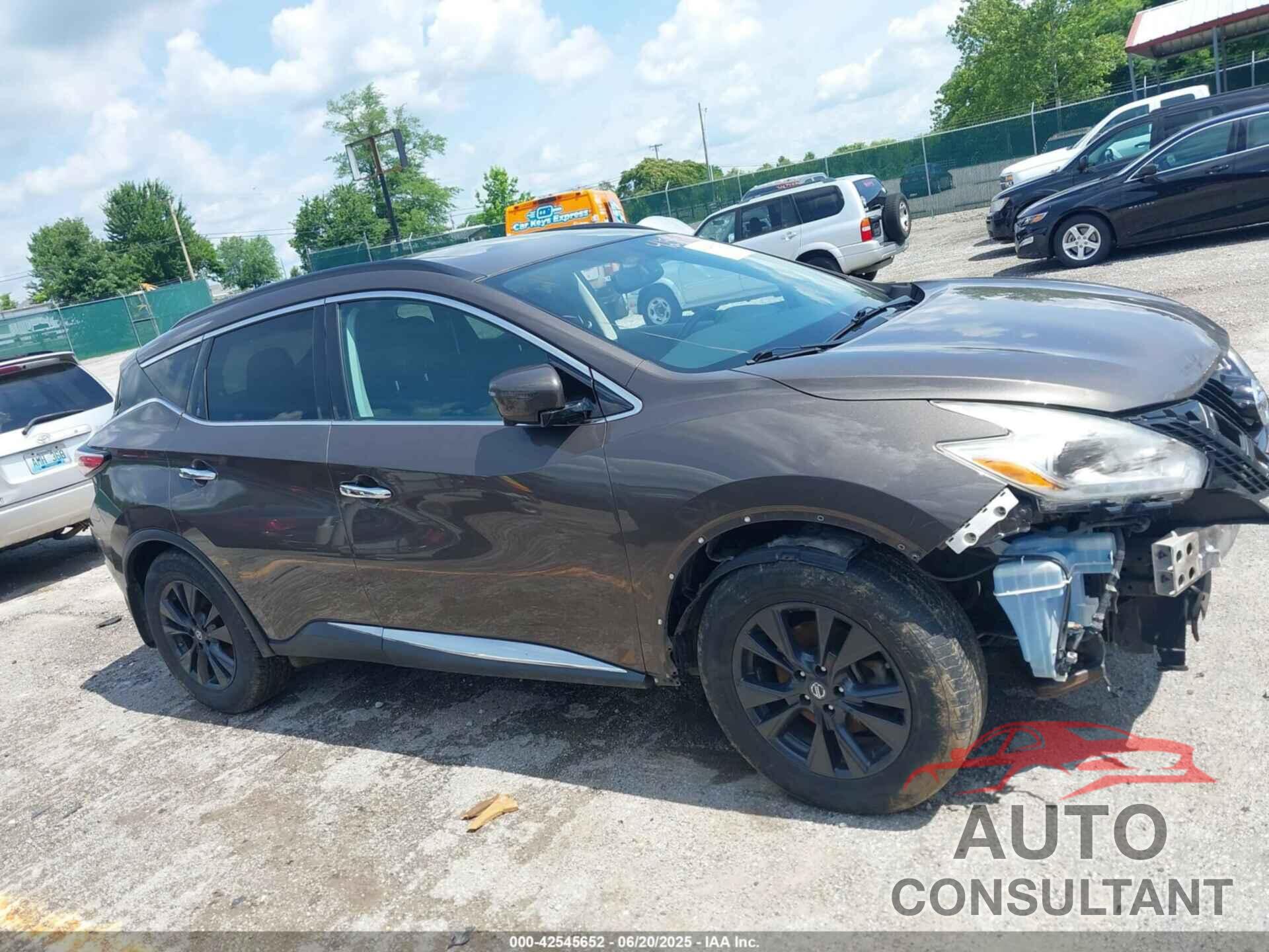 NISSAN MURANO 2017 - 5N1AZ2MH7HN179962
