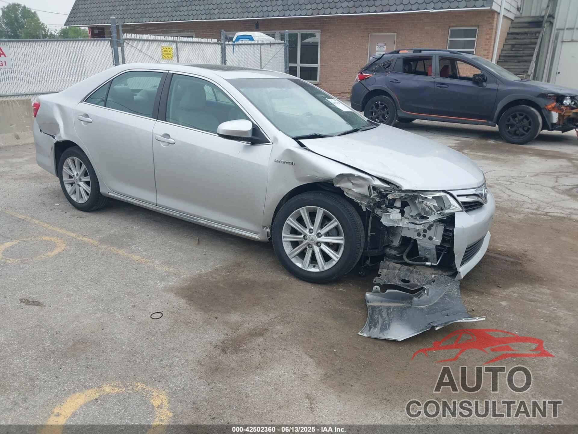 TOYOTA CAMRY HYBRID 2014 - 4T1BD1FK4EU114400