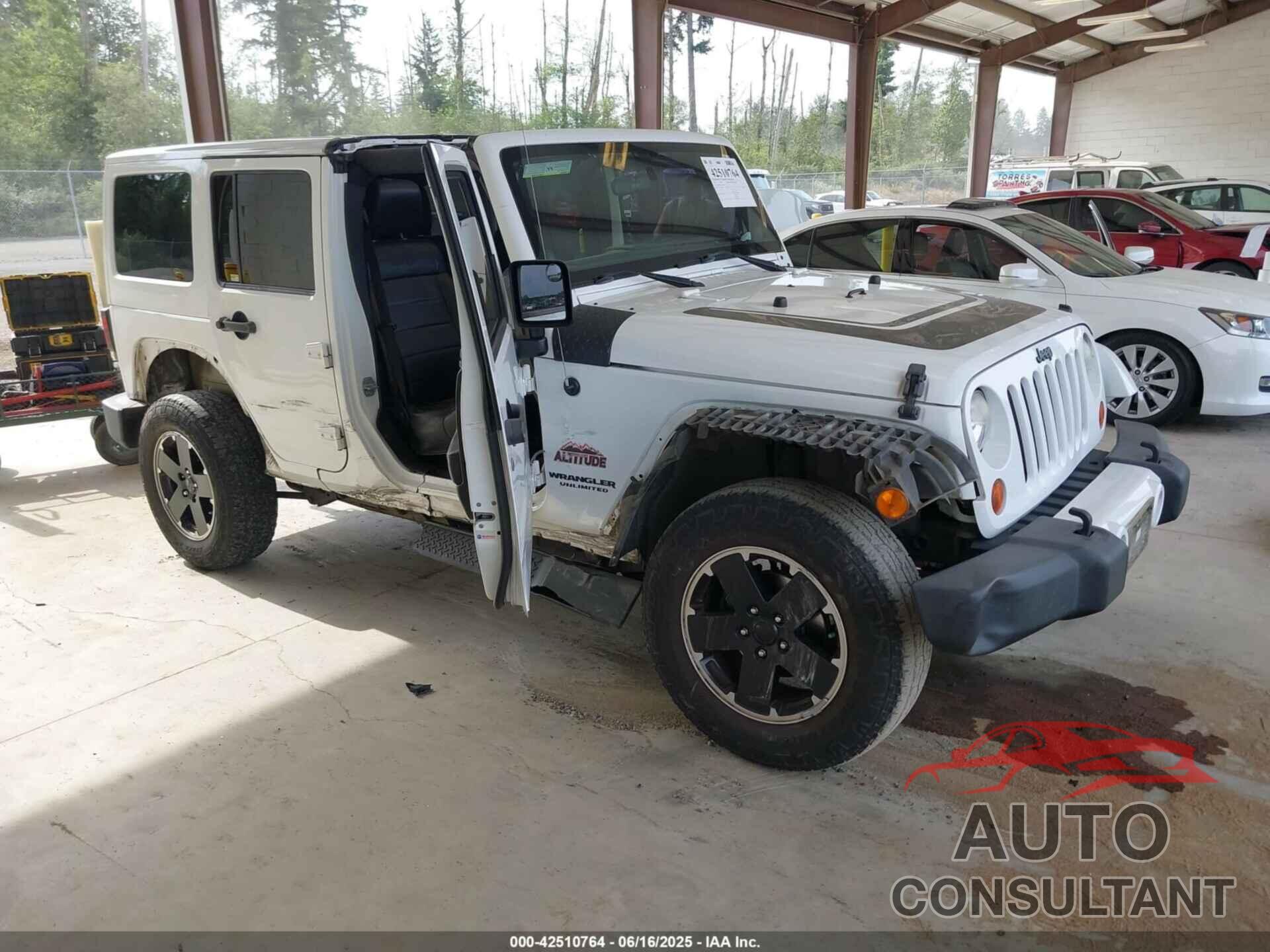 JEEP WRANGLER UNLIMITED 2012 - 1C4BJWEG7CL275883