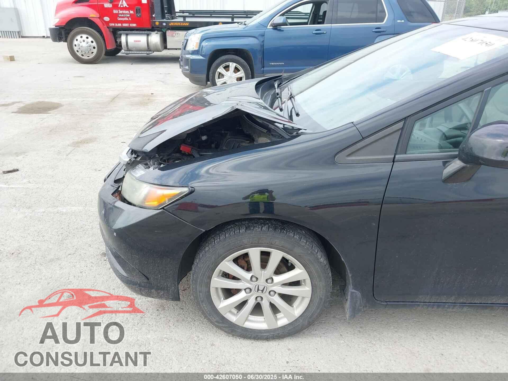 HONDA CIVIC 2012 - 19XFB2F96CE000683