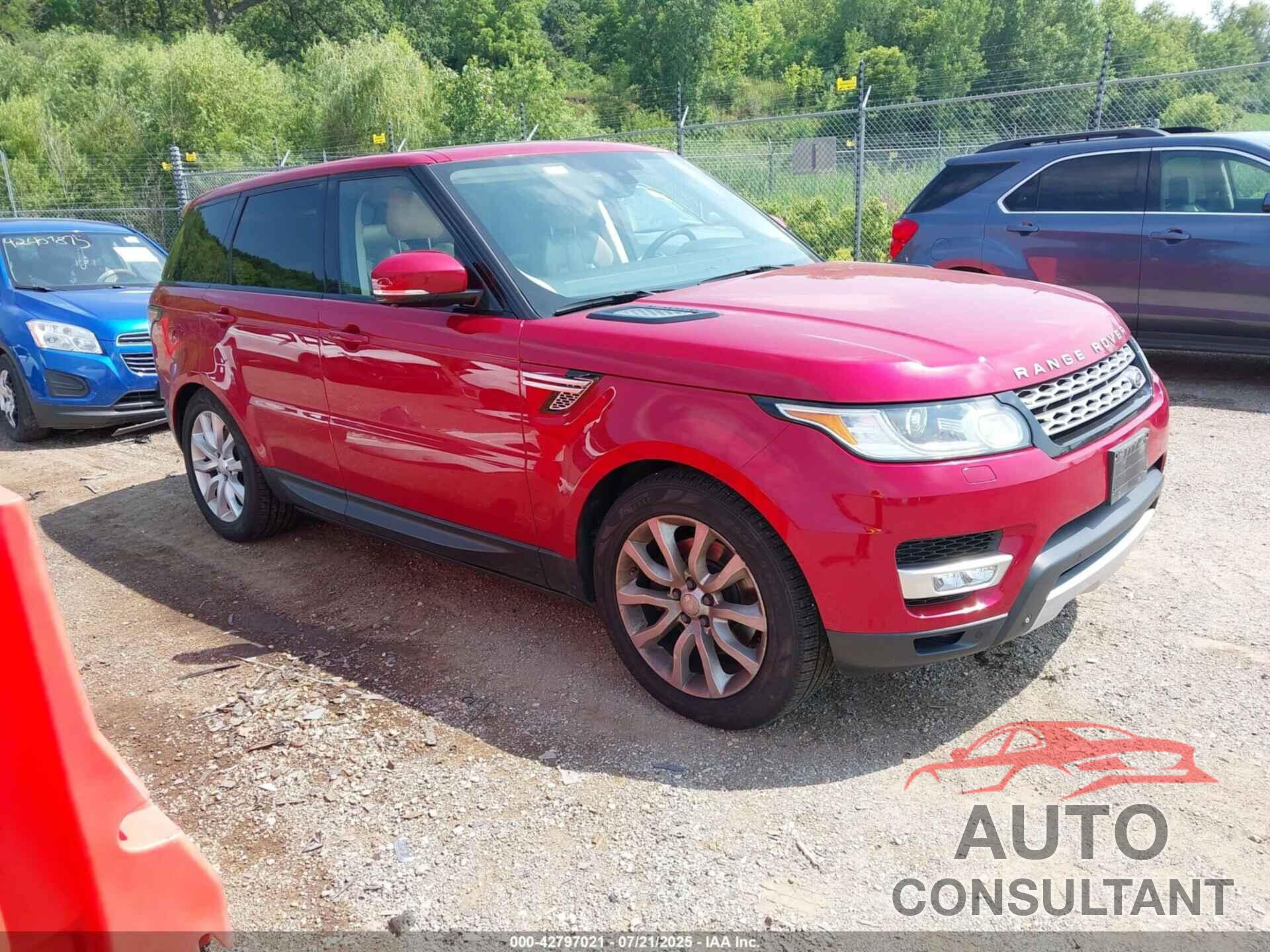LAND ROVER RANGE ROVER SPORT 2015 - SALWR2VF8FA616470