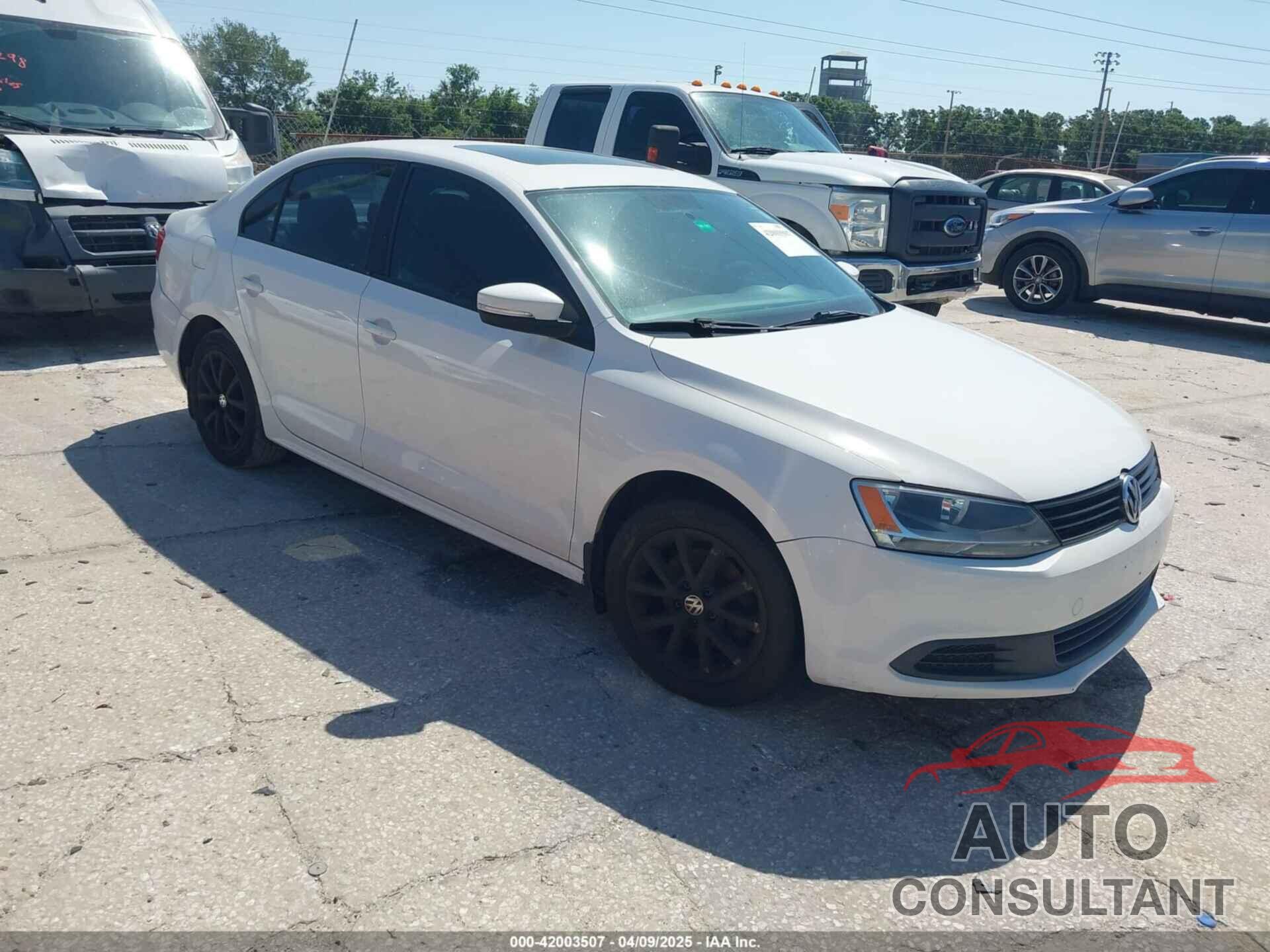 VOLKSWAGEN JETTA 2012 - 3VWBP7AJ9CM351721