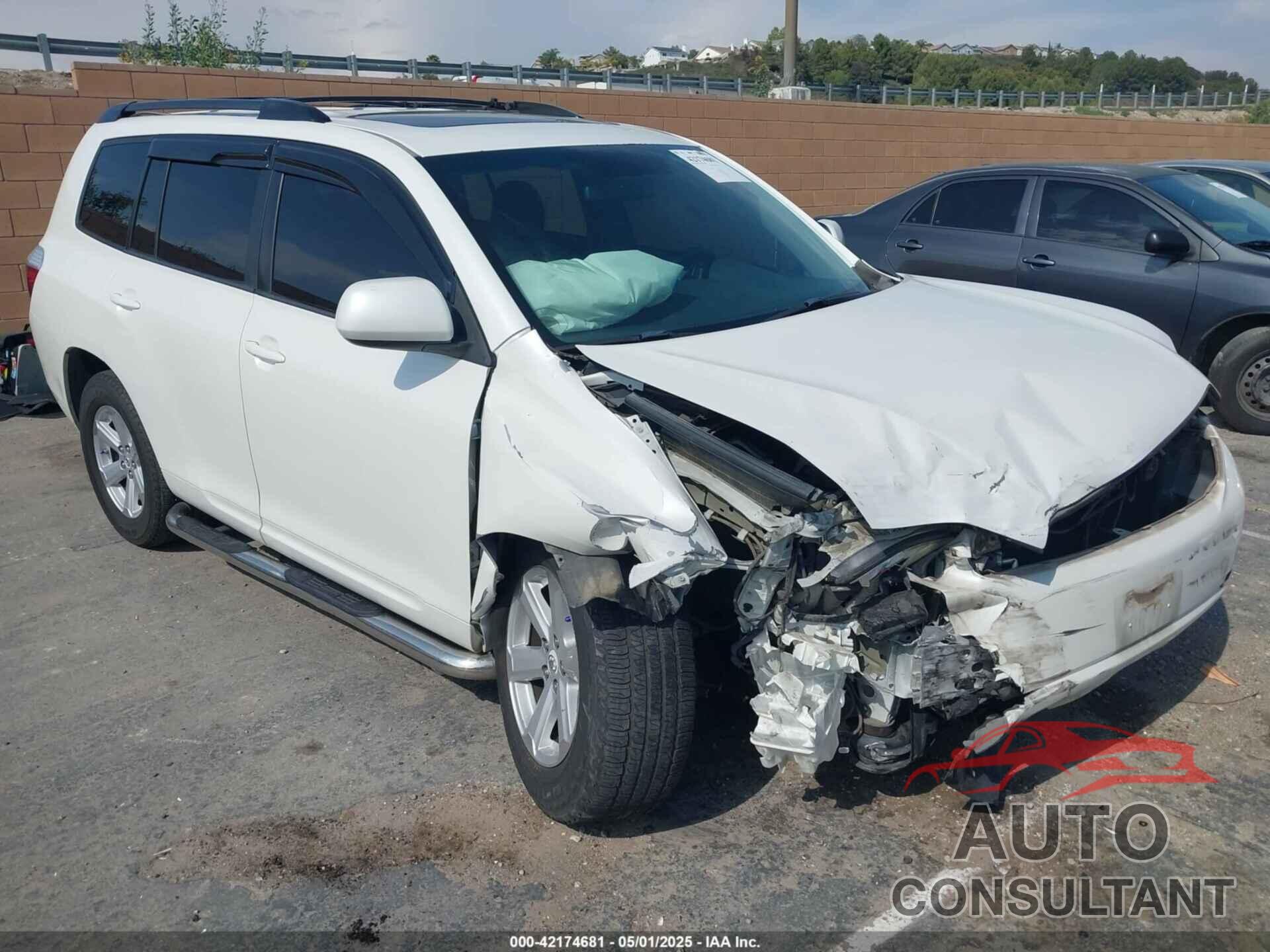TOYOTA HIGHLANDER 2010 - 5TDKK3EH5AS017748