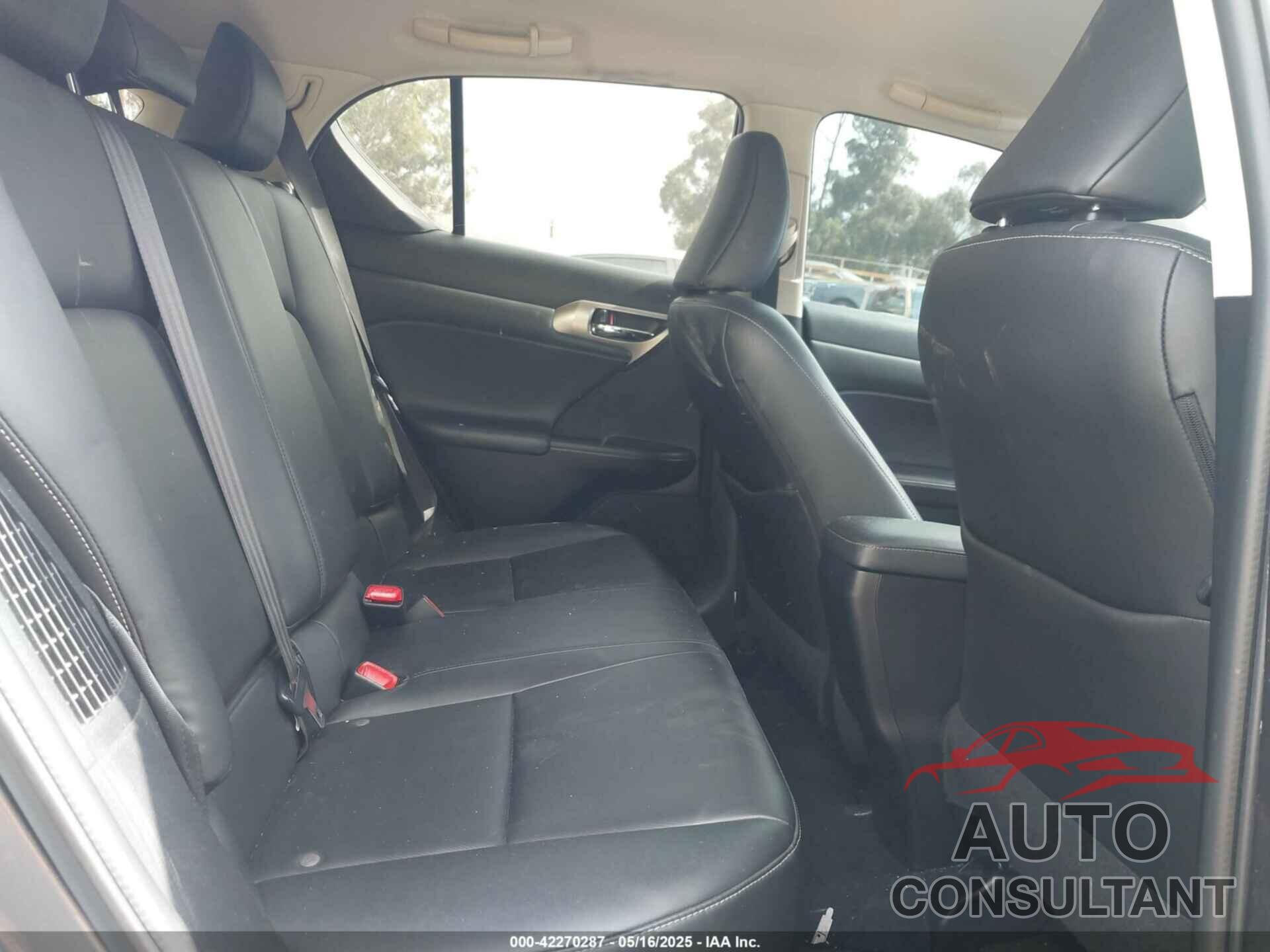 LEXUS CT 200H 2016 - JTHKD5BH4G2263117