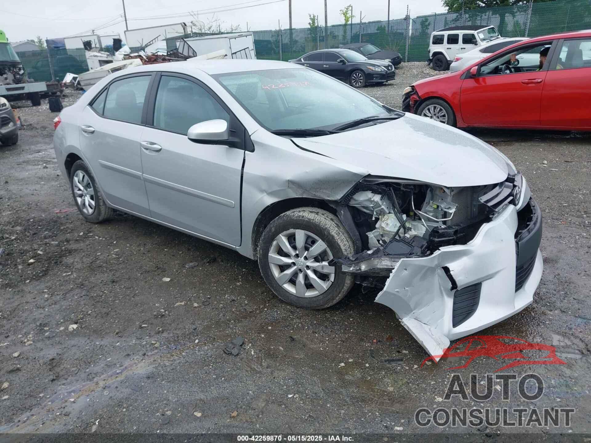 TOYOTA COROLLA 2014 - 2T1BURHE3EC153955