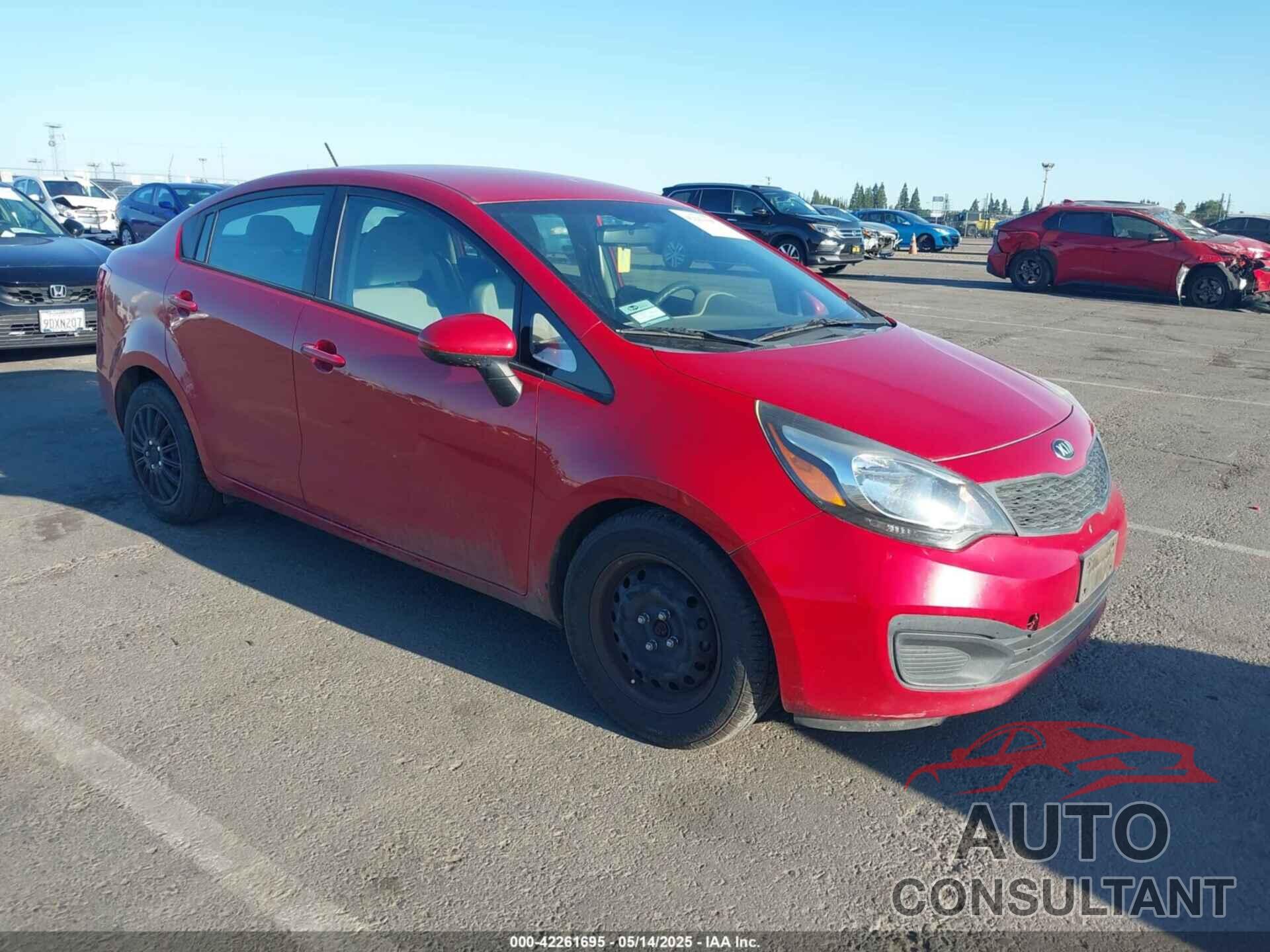 KIA RIO 2015 - KNADM4A37F6426227