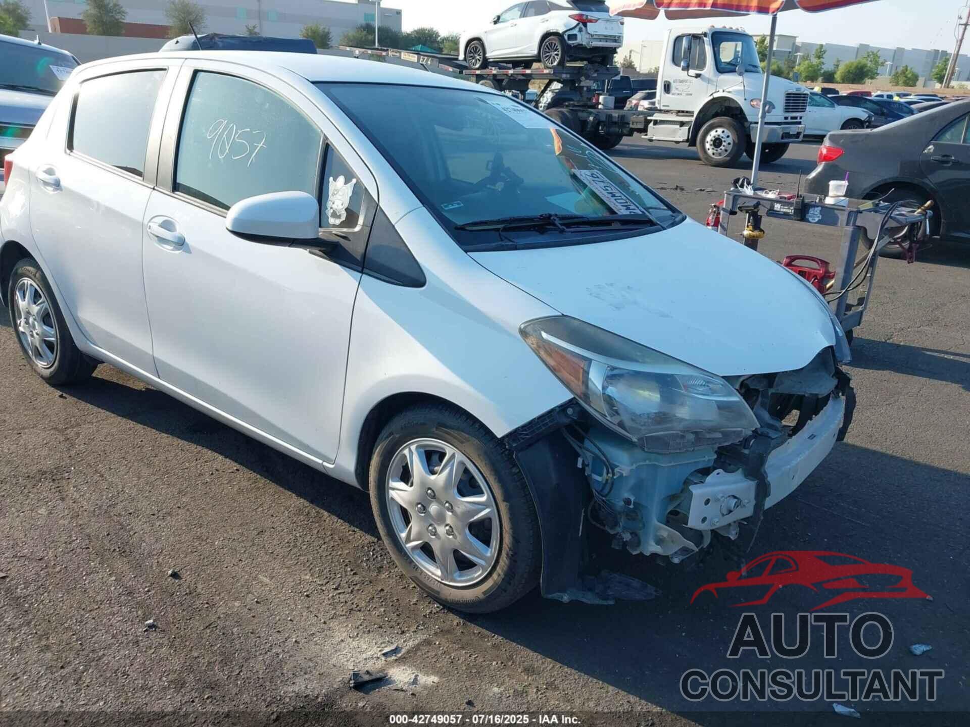 TOYOTA YARIS 2016 - VNKKTUD37GA069355