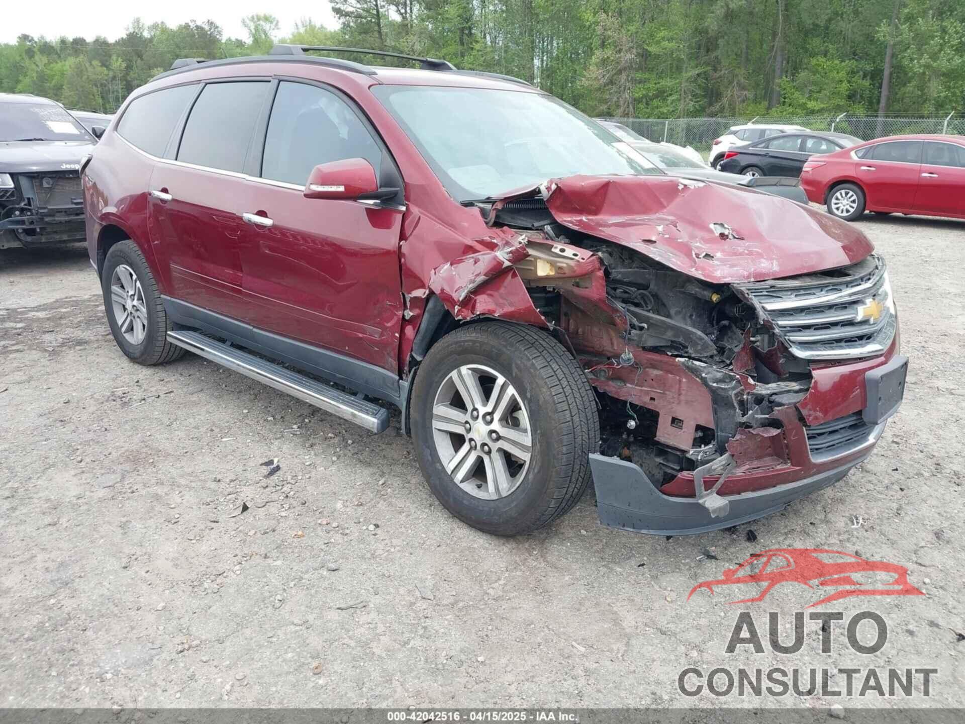 CHEVROLET TRAVERSE 2015 - 1GNKRHKD6FJ234568