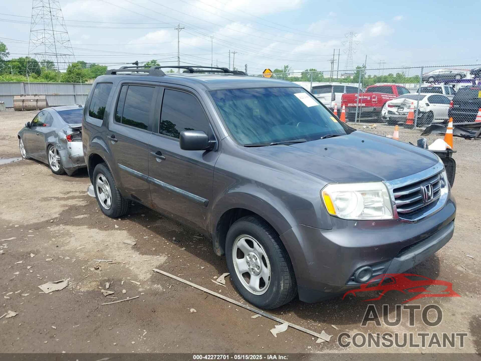 HONDA PILOT 2014 - 5FNYF4H21EB048419