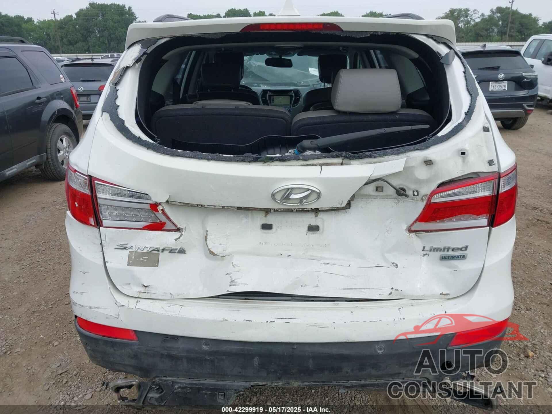 HYUNDAI SANTA FE 2016 - KM8SR4HF7GU132041