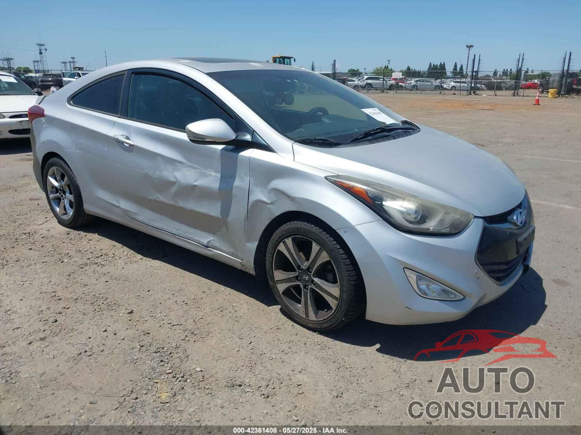 HYUNDAI ELANTRA 2014 - KMHDH6AH8EU024091