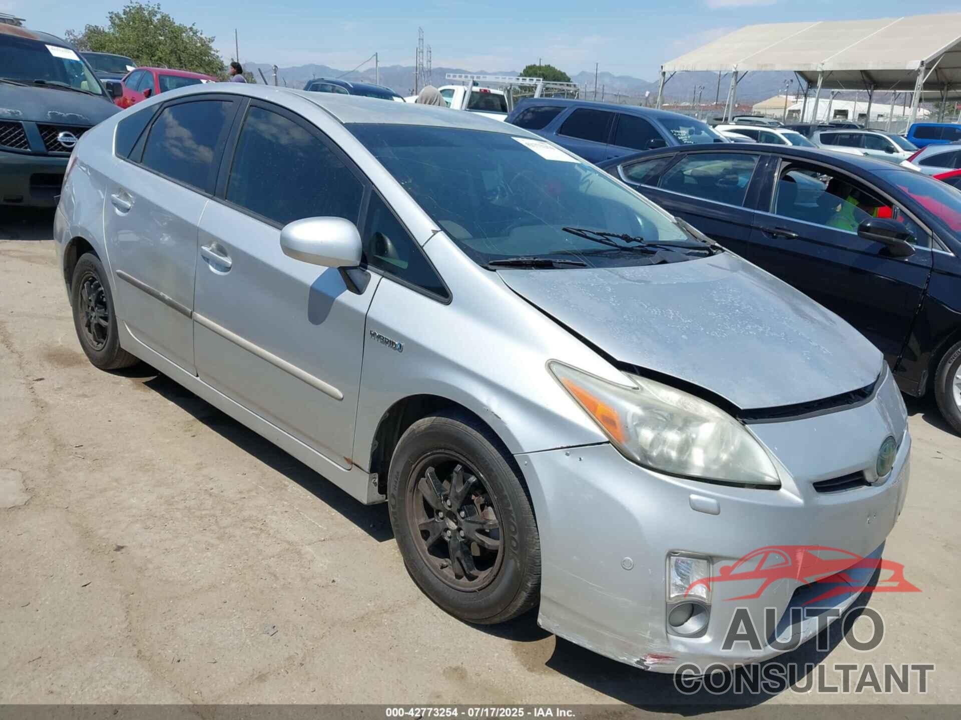 TOYOTA PRIUS 2010 - JTDKN3DU6A0034096