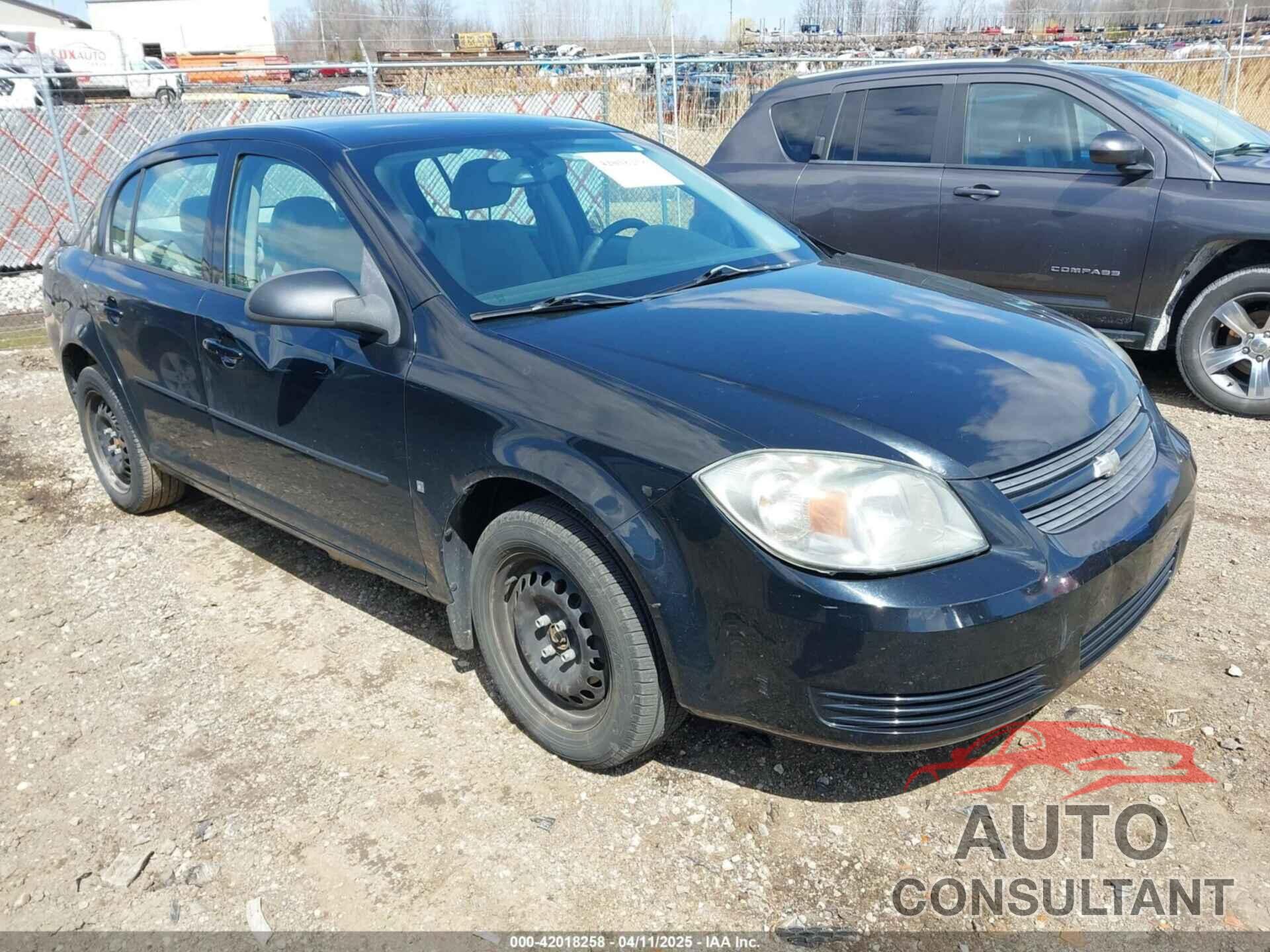 CHEVROLET COBALT 2009 - 1G1AS58H997170277