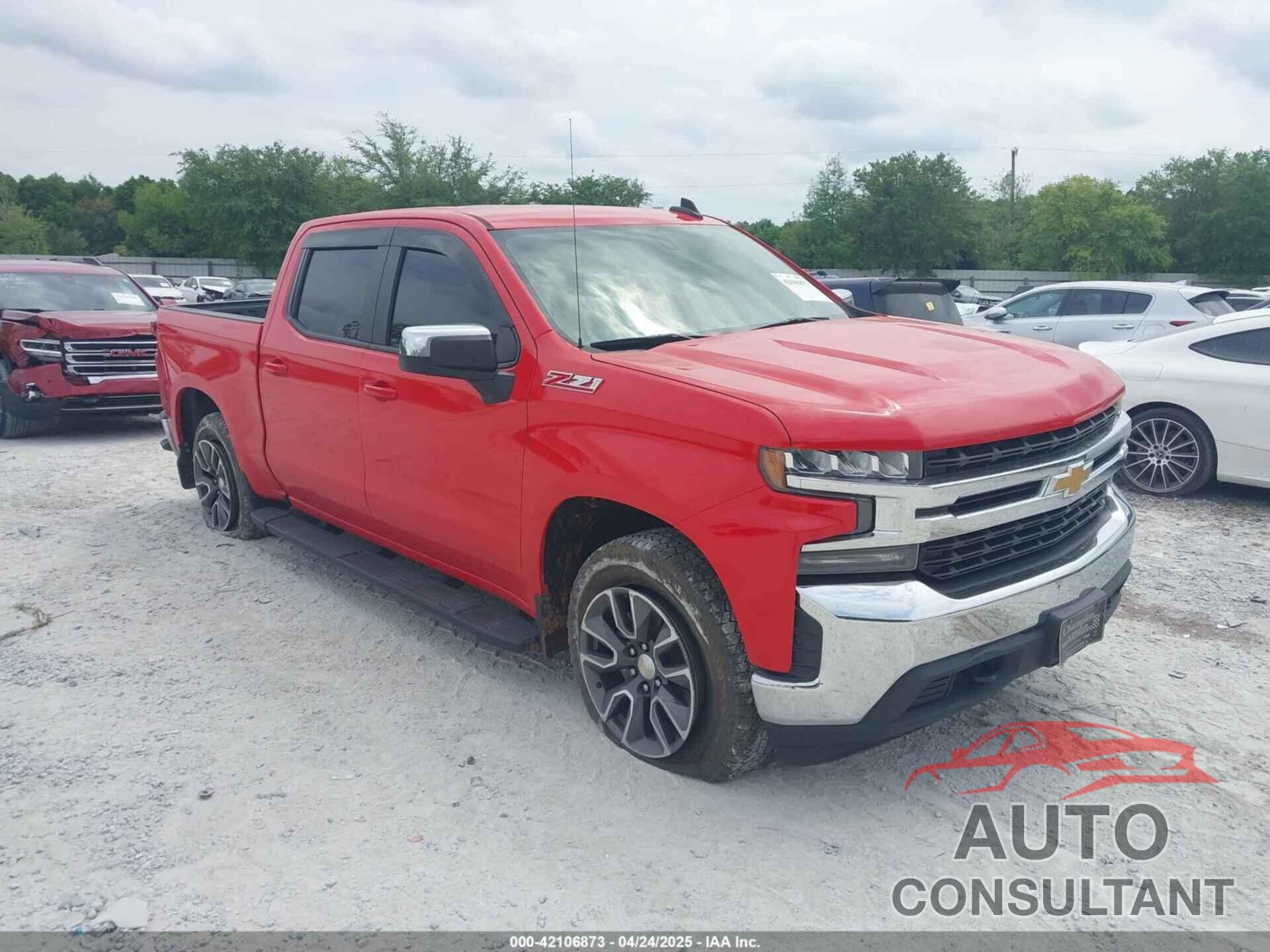 CHEVROLET SILVERADO 1500 2020 - 3GCUYDED8LG422725
