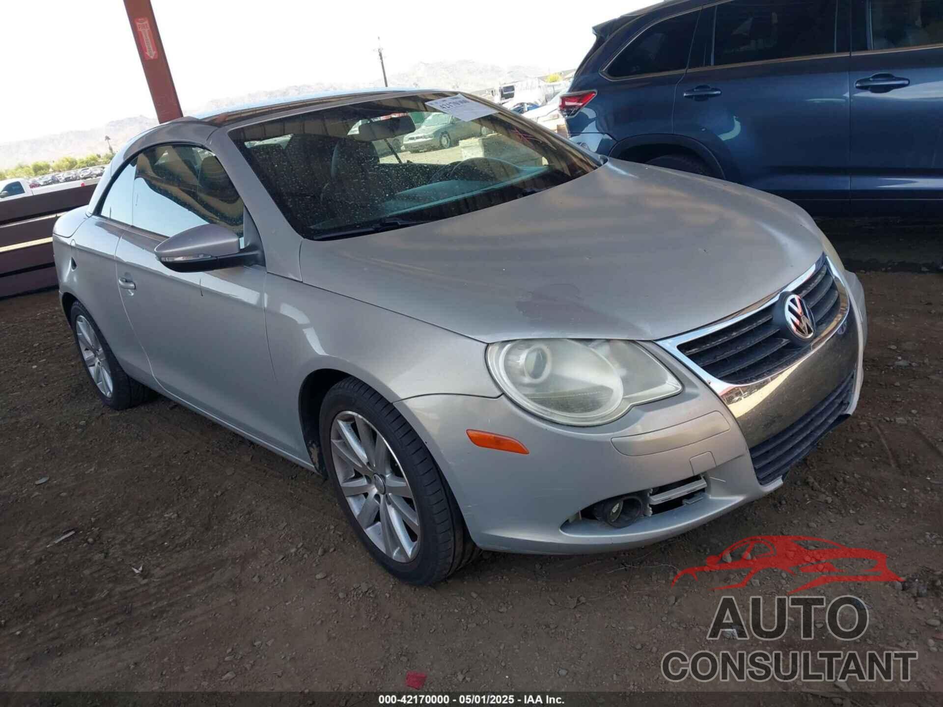 VOLKSWAGEN EOS 2009 - WVWBA71FX9V013727