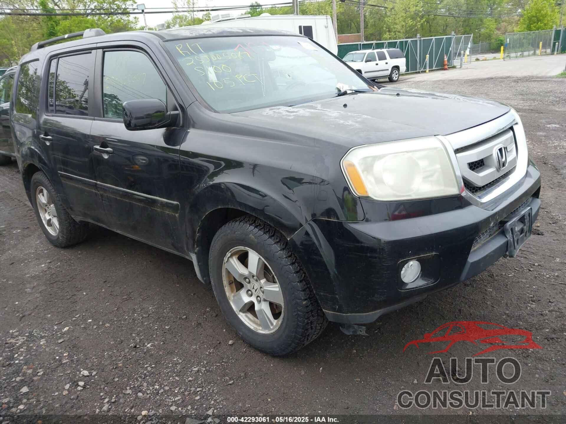 HONDA PILOT 2009 - 5FNYF48689B048877
