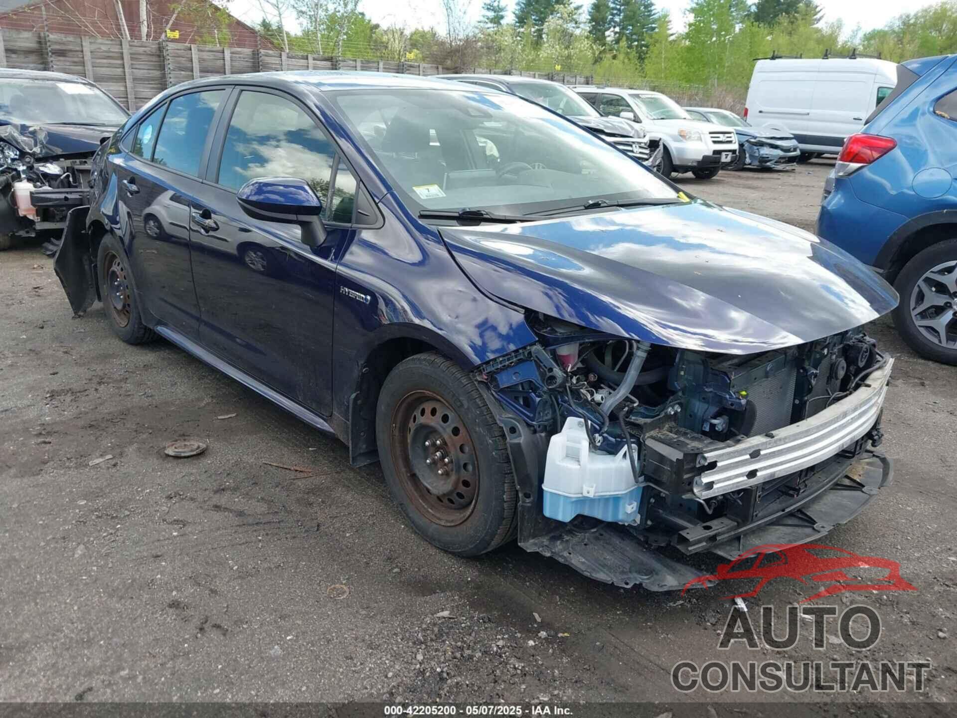 TOYOTA COROLLA 2021 - JTDEAMDE4MJ031901
