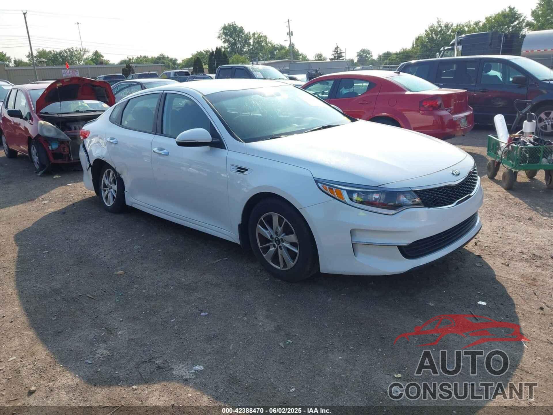 KIA OPTIMA 2016 - 5XXGT4L38GG101007