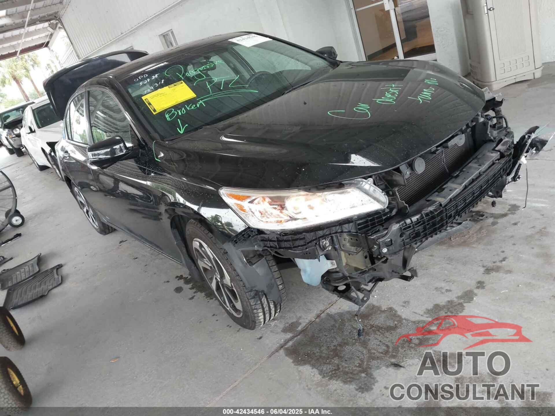 HONDA ACCORD 2016 - 1HGCR2F72GA140334