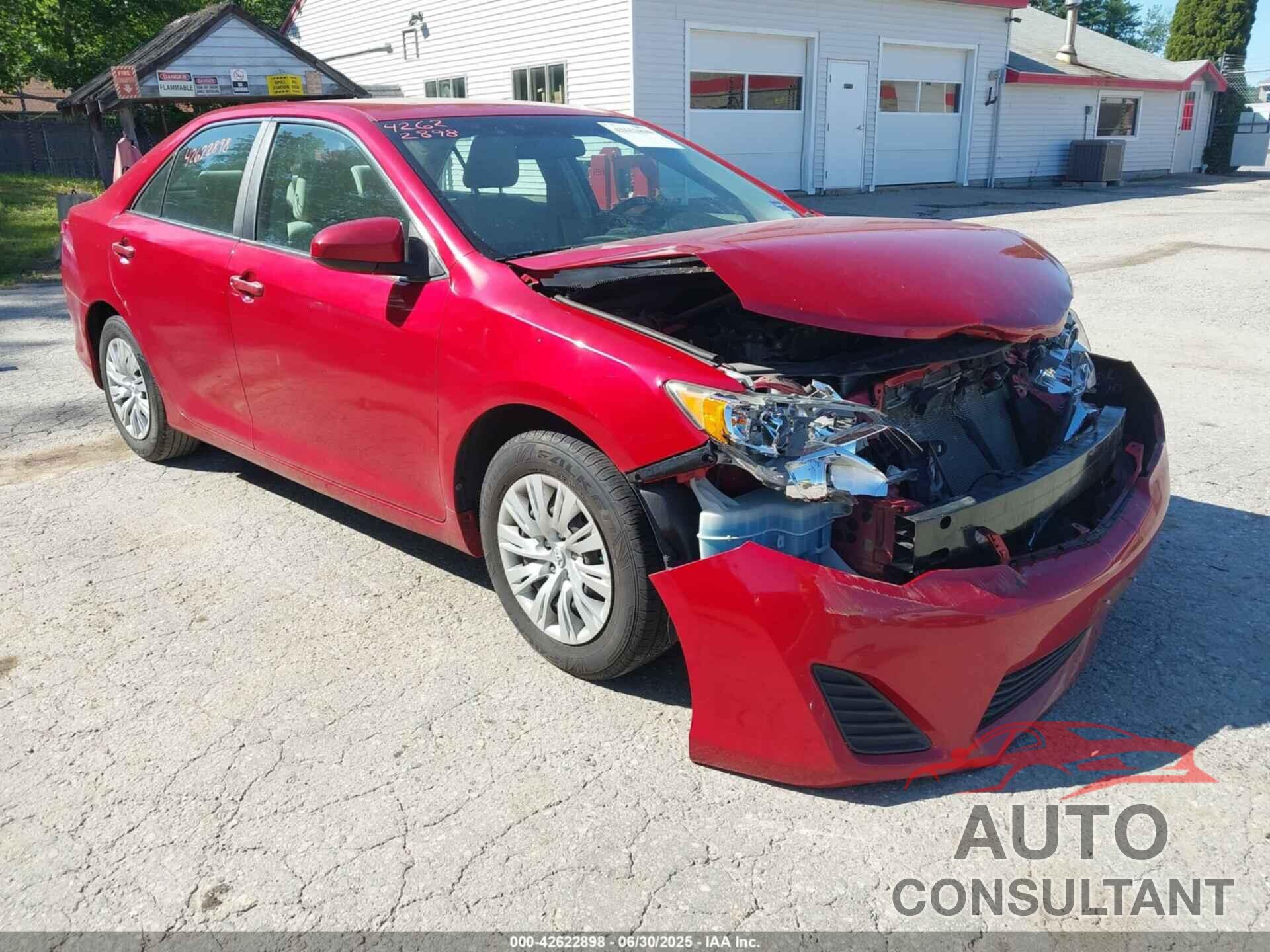 TOYOTA CAMRY 2012 - 4T4BF1FK3CR185942