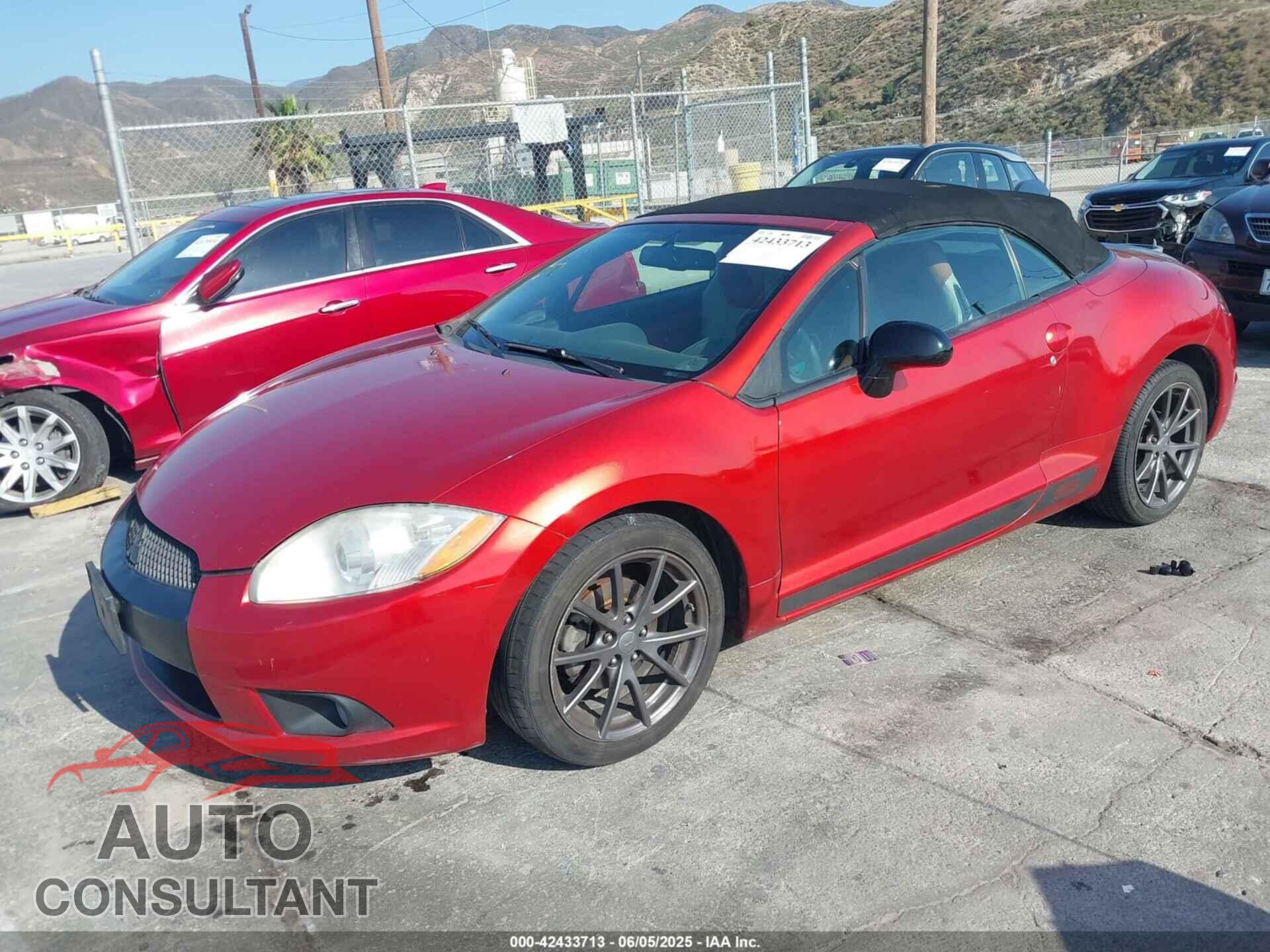 MITSUBISHI ECLIPSE SPYDER 2012 - 4A37L5EF5CE007952