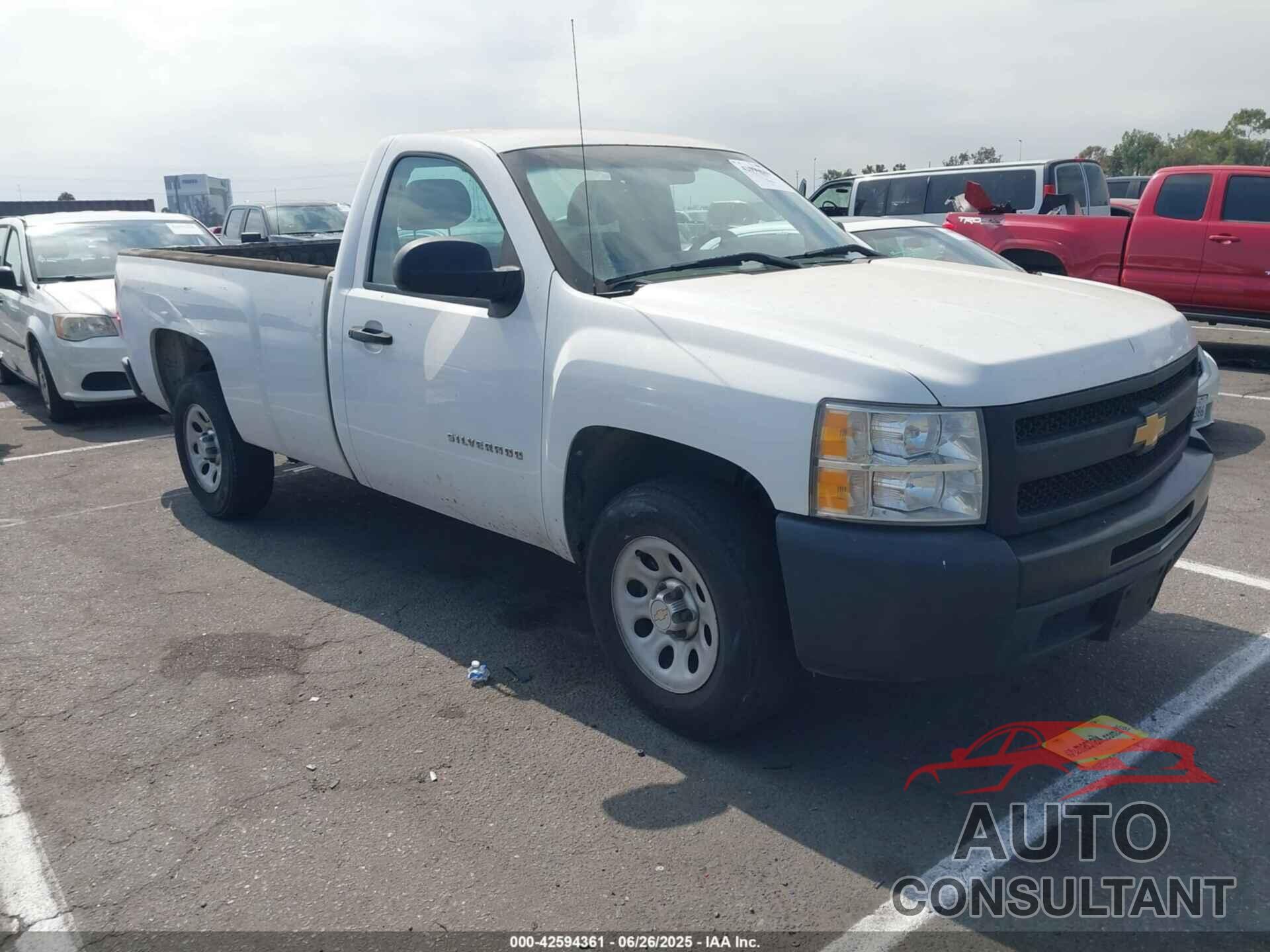 CHEVROLET SILVERADO 1500 2012 - 1GCNCPEX6CZ106142