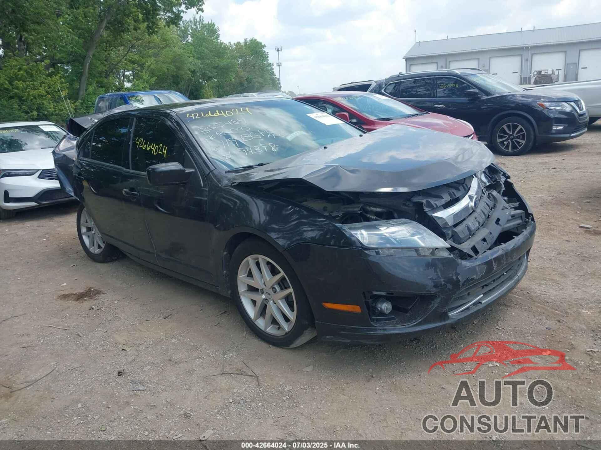 FORD FUSION 2012 - 3FAHP0JG2CR355448