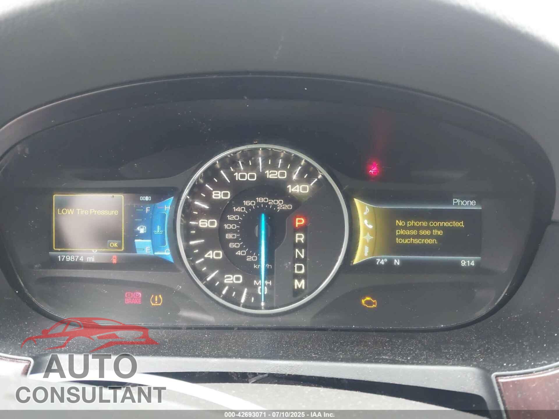 FORD EDGE 2012 - 2FMDK4KC2CBA66641