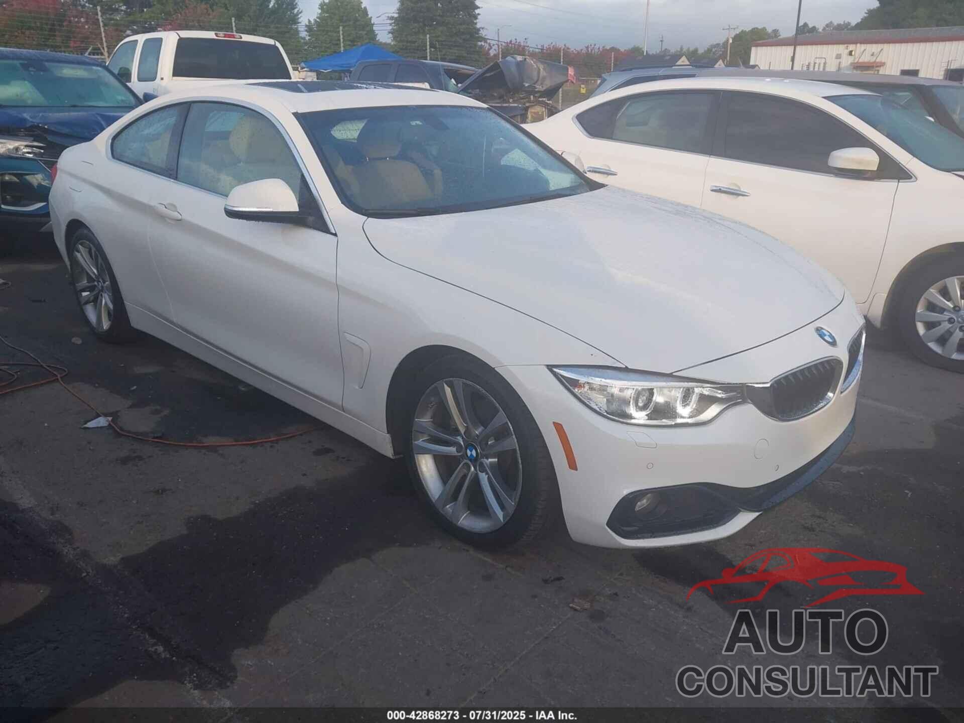 BMW 430I 2017 - WBA4R9C56HK878418
