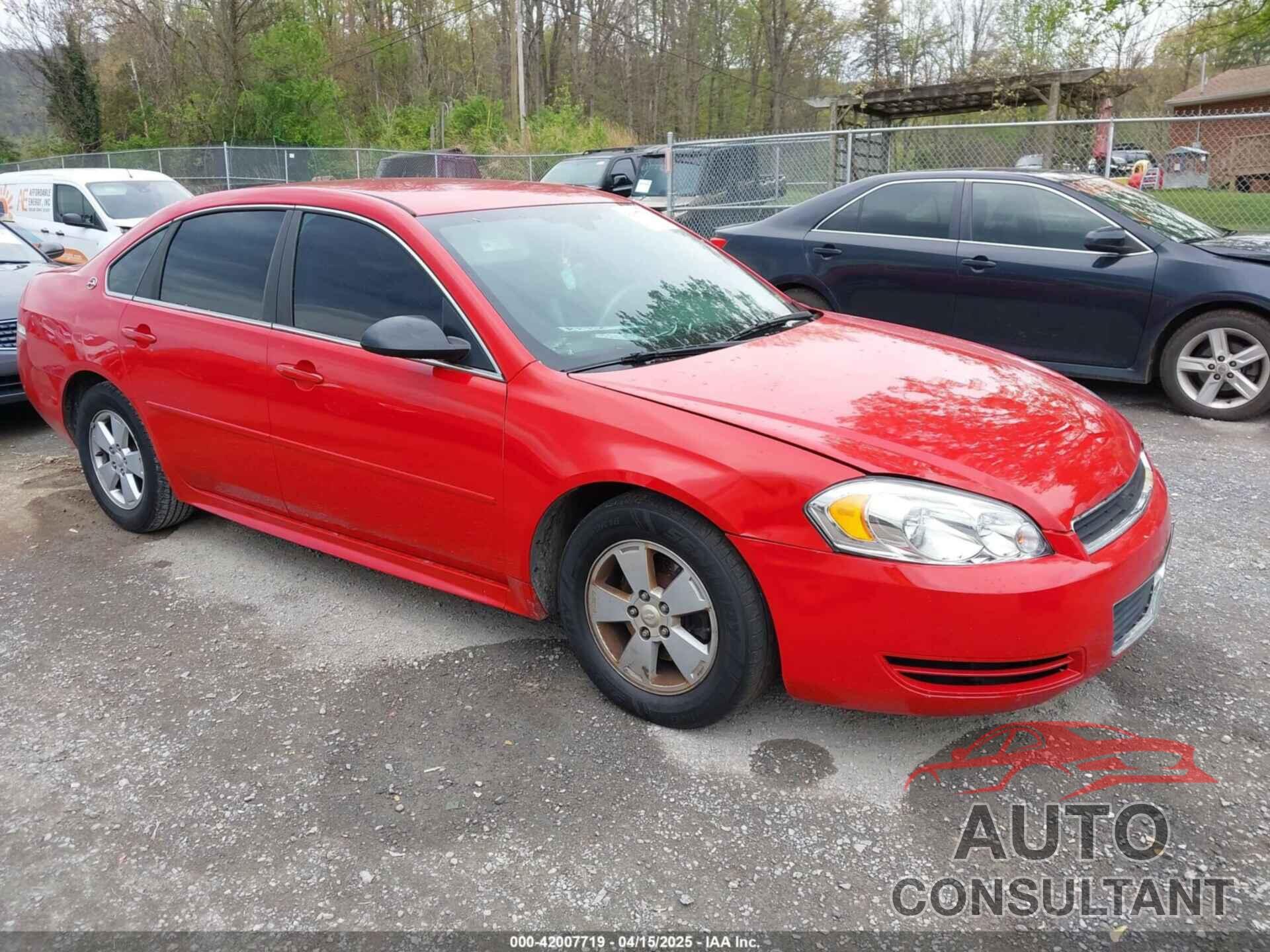 CHEVROLET IMPALA 2009 - 2G1WT57N591327116