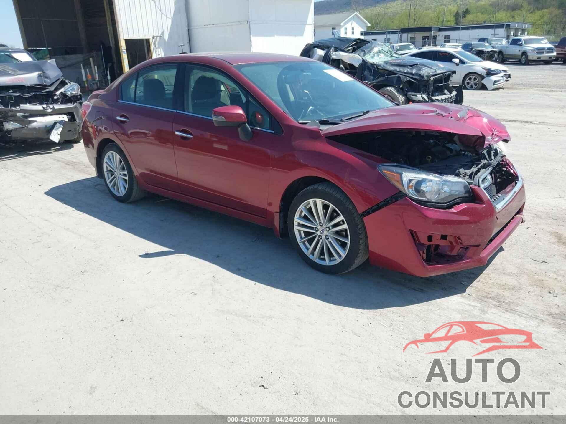 SUBARU IMPREZA 2016 - JF1GJAK60GH008653