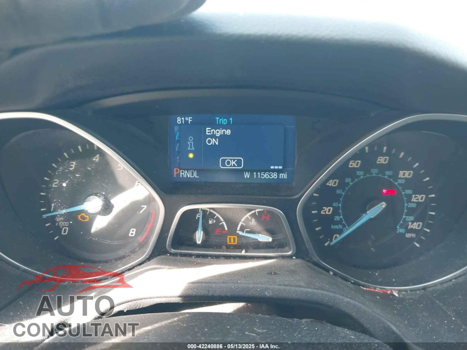FORD FOCUS 2014 - 1FADP3K21EL229294