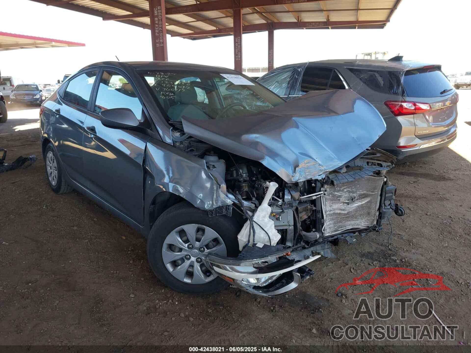 HYUNDAI ACCENT 2017 - KMHCT4AE5HU360919