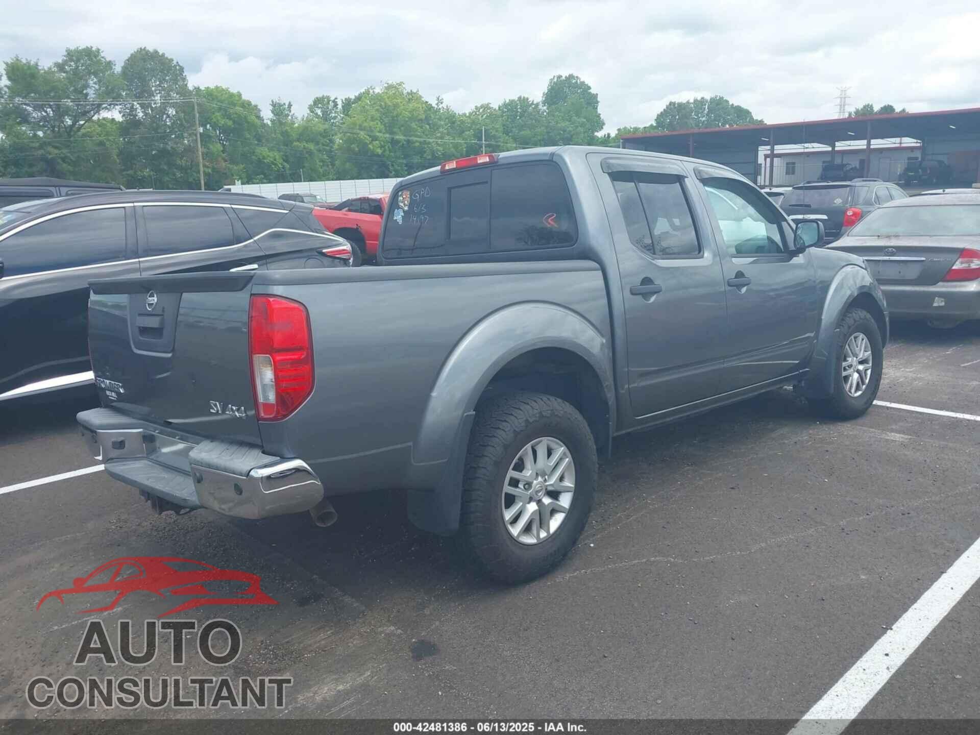 NISSAN FRONTIER 2016 - 1N6AD0EV1GN771994