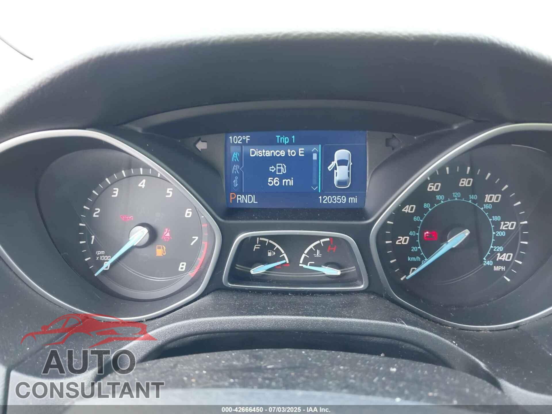 FORD FOCUS 2014 - 1FADP3F20EL244976