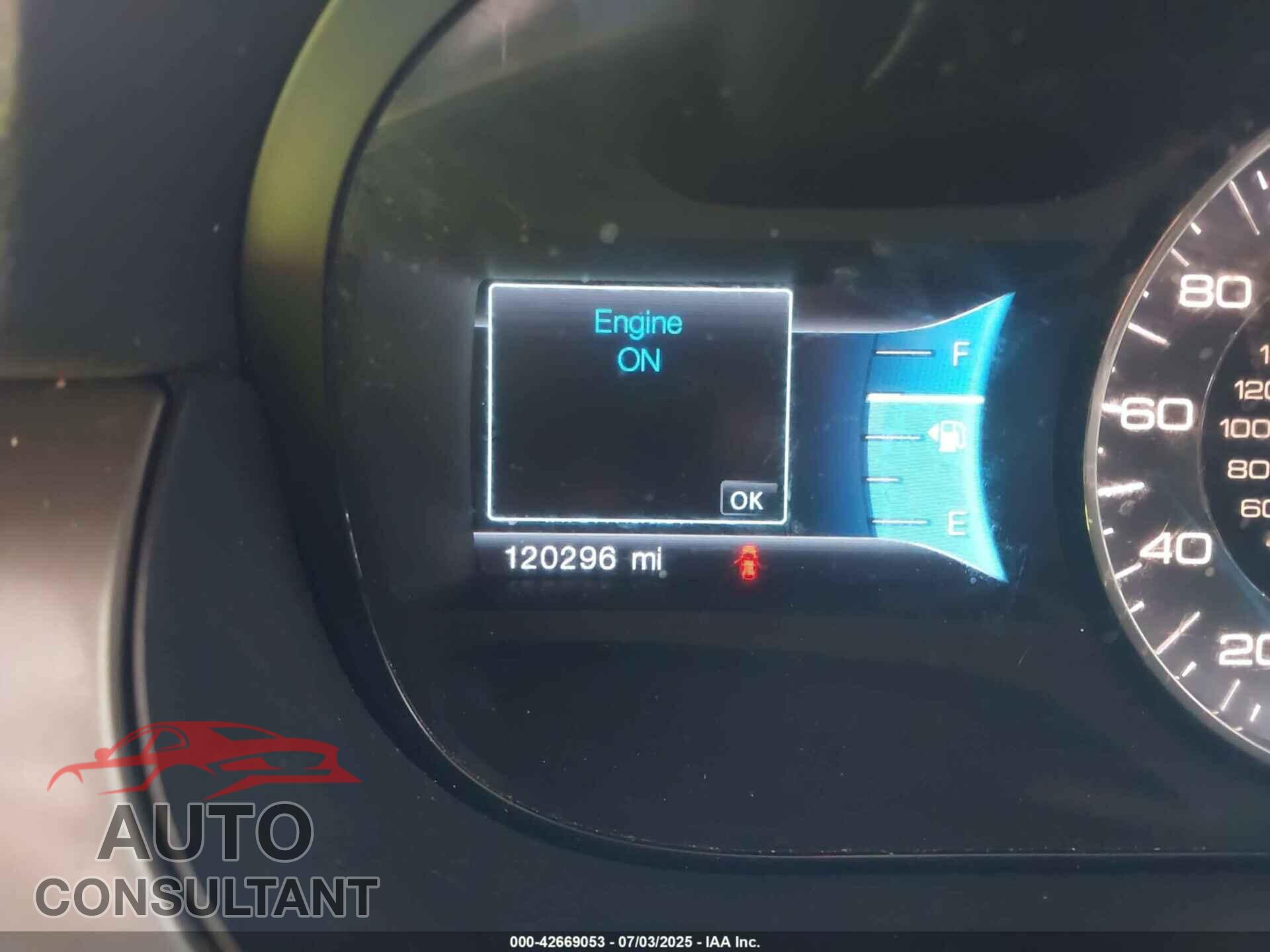 FORD EDGE 2013 - 2FMDK3AK1DBC80508