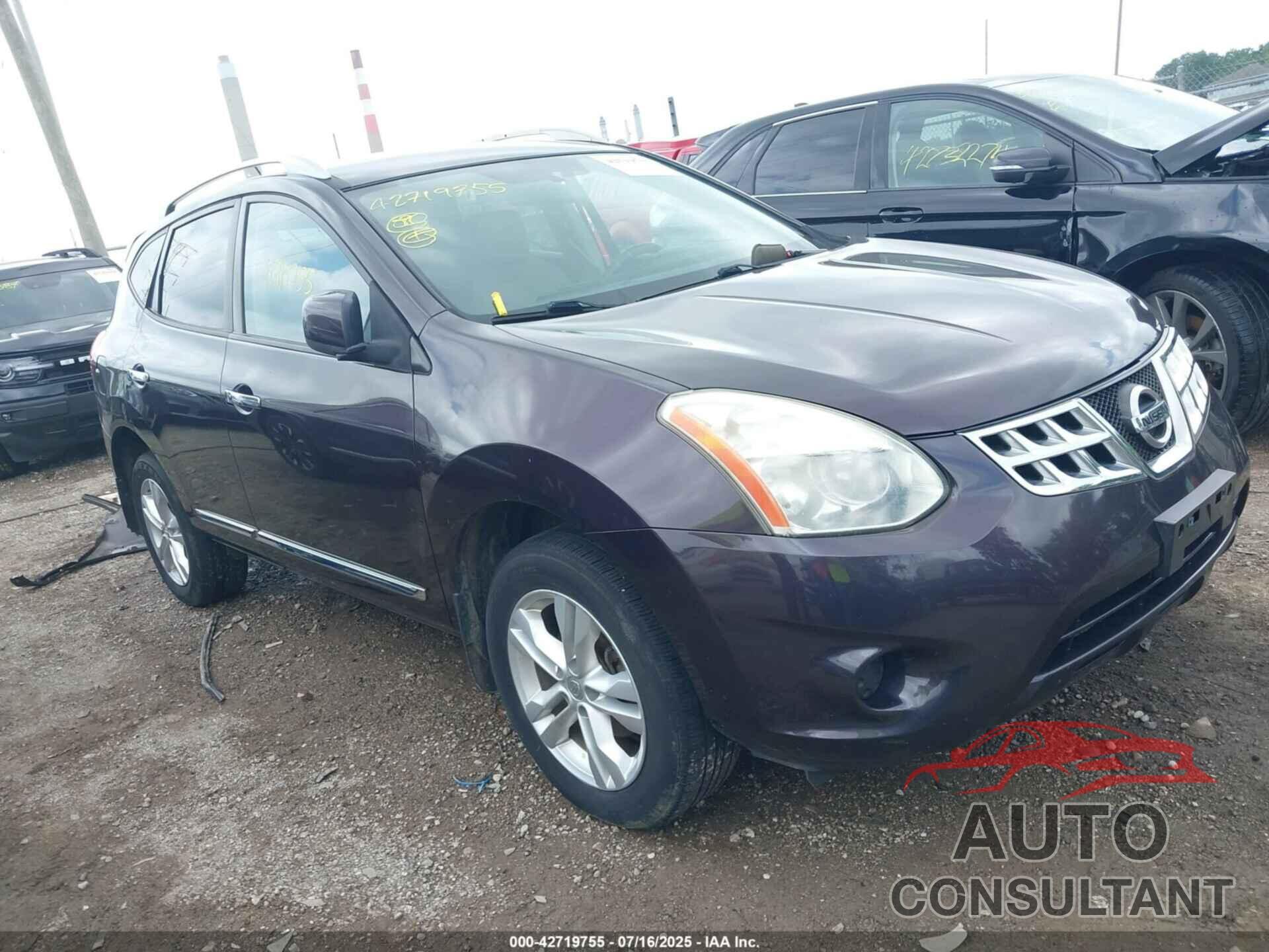 NISSAN ROGUE 2013 - JN8AS5MV0DW118185
