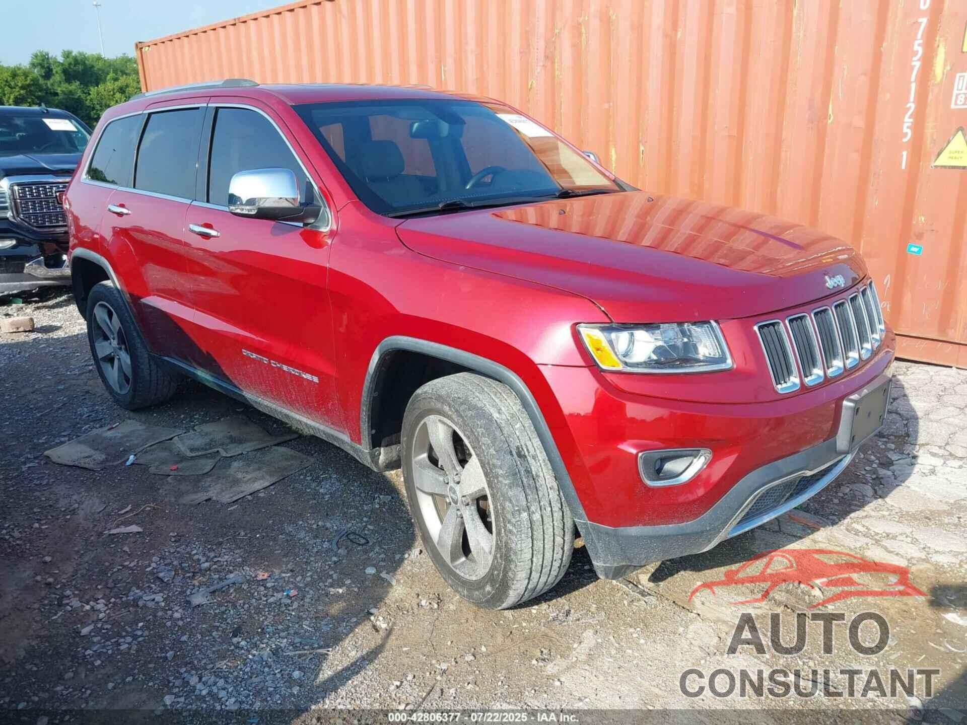 JEEP GRAND CHEROKEE 2015 - 1C4RJFBG1FC606321